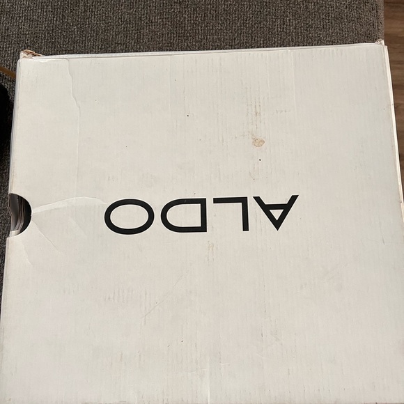 ALDO navy blue wedge - Picture 7 of 7